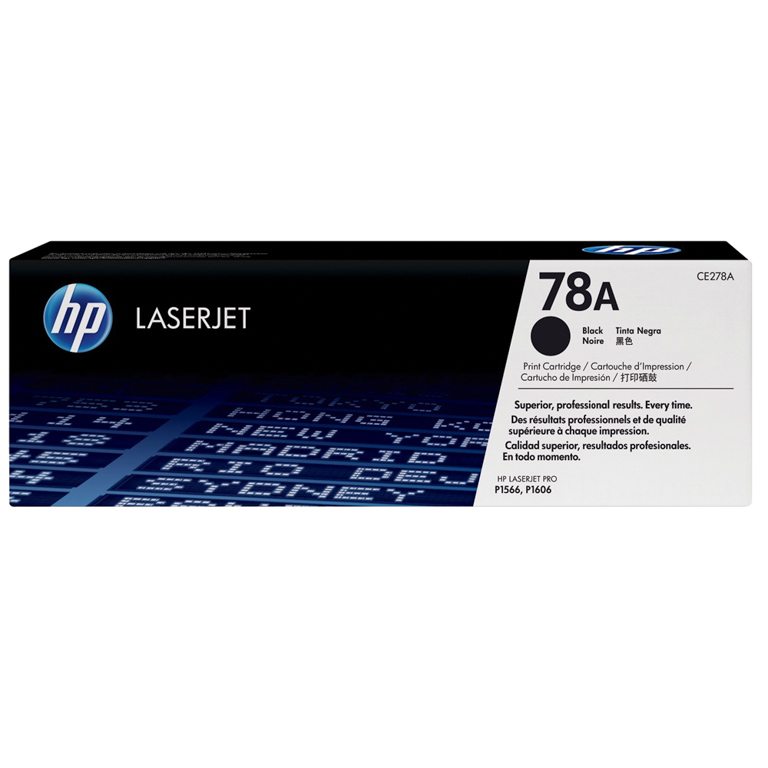 TONER LASER HP 78A CE278A NEGRO