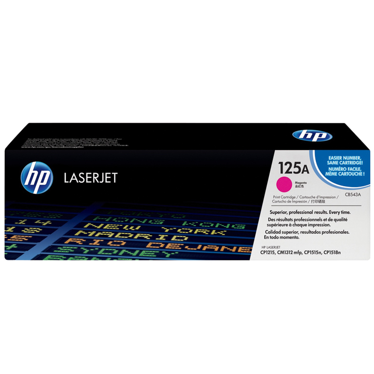 TONER LASER HP 125A CB543A MAGENTA