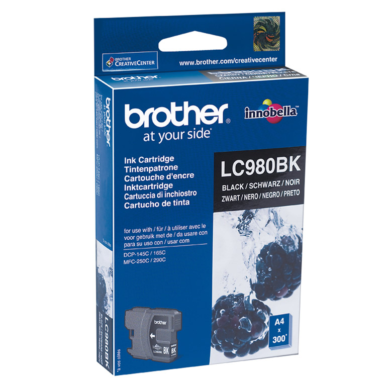 CARTUCHO INK-JET BROTHER LC980BK NEGRO