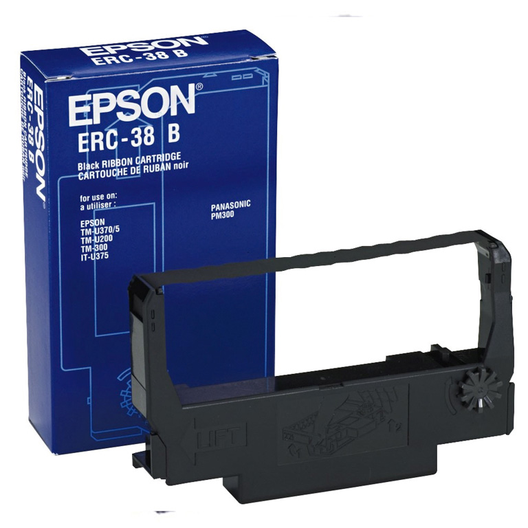 CINTA DE IMPRESION EPSON ERC-38 B NEGRO