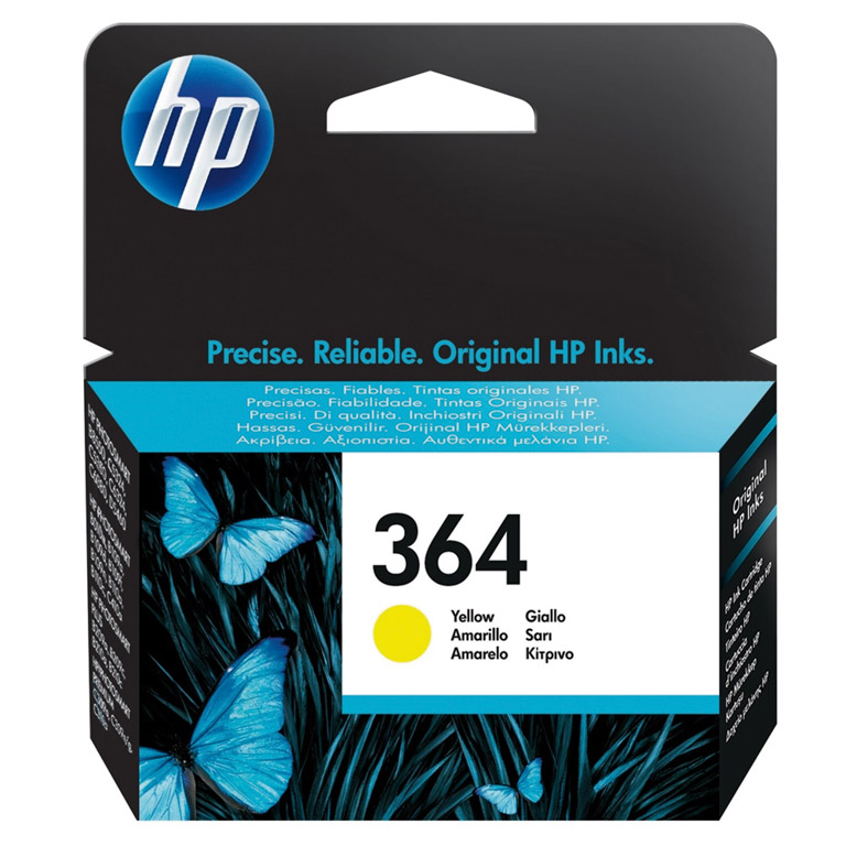 CARTUCHO INK-JET HP 364 CB320EE AMARILLO