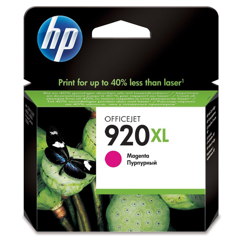 CARTUCHO INK-JET HP 920 XL CD973AE MAGENTA