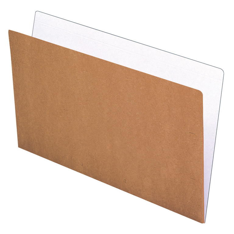 SUBCARPETA CARTULINA PLUS OFFICE FOLIO 335X235 MM 240 GRAMOS COLOR KRAFT - BLANCO