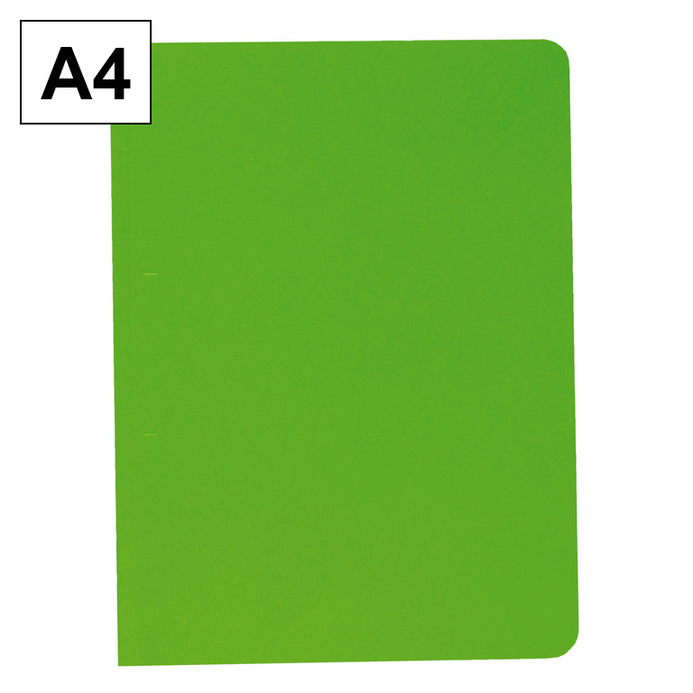 SUBCARPETA CARTULINA PLUS OFFICE A4 310X230 MM 200 GRAMOS COLOR VERDE