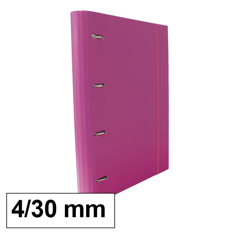 CARPETA CARTON PLUS 4A/30 RECAM. ROSA