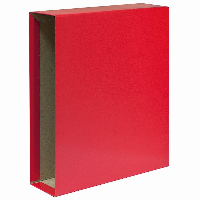 CAJA ARCHIVADOR RADO COLOR ROJA A4 PLUS OFFICE. COMPATIBLE ARCHIVADOR 180379