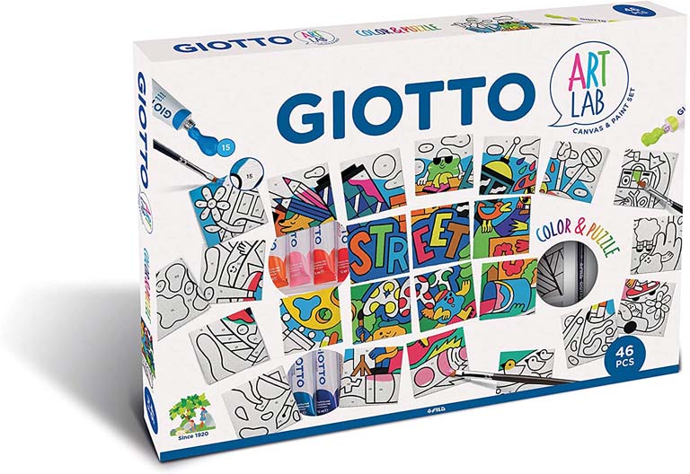 SET GIOTTO TEMPERA MAXI ART LAB COLOR&PUZZLE