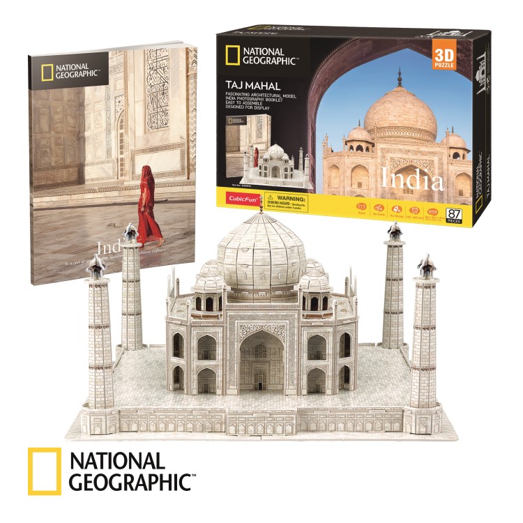 PUZZLE 3D TAJ MAHAL NATIONAL GEOGRAPHIC