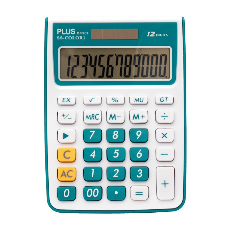 CALCULADORA PLUS OFFICE SS-COLOR 1 AZUL