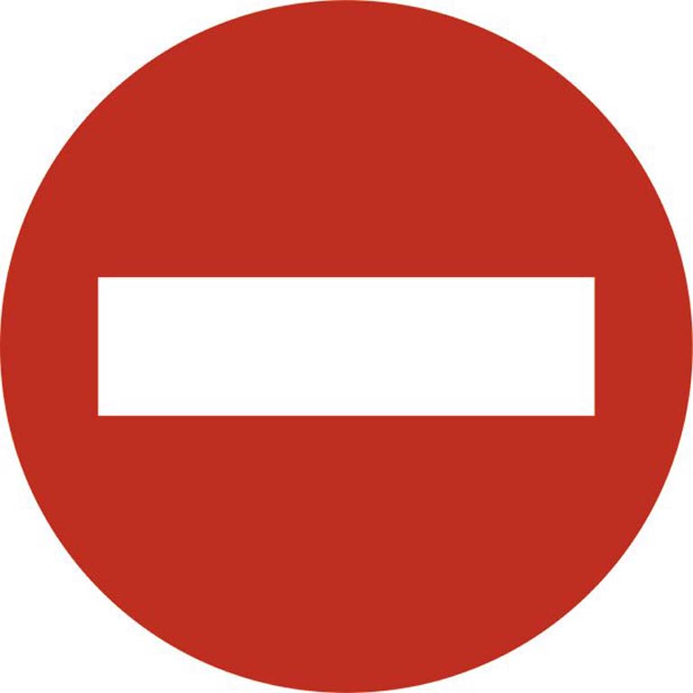 PICTOGRAMA SYS ENTRADA PROHIBIDA