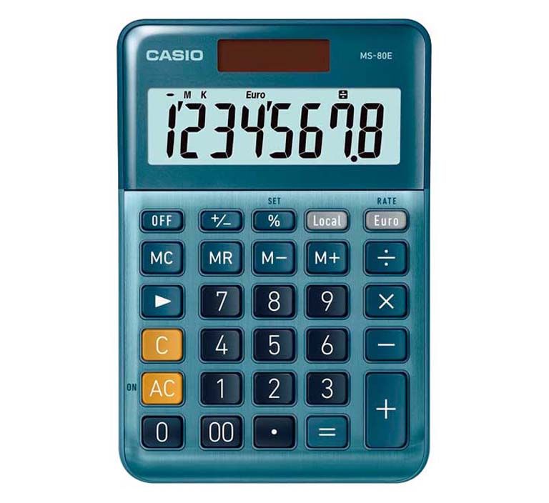 CALCULADORA CASIO MS-80E