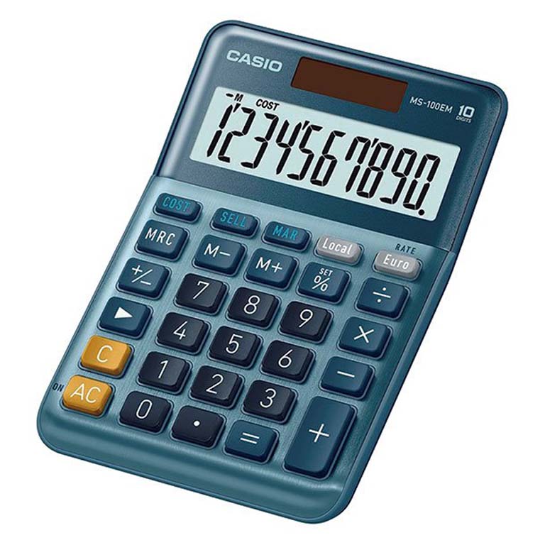 CALCULADORA CASIO MS-100EM