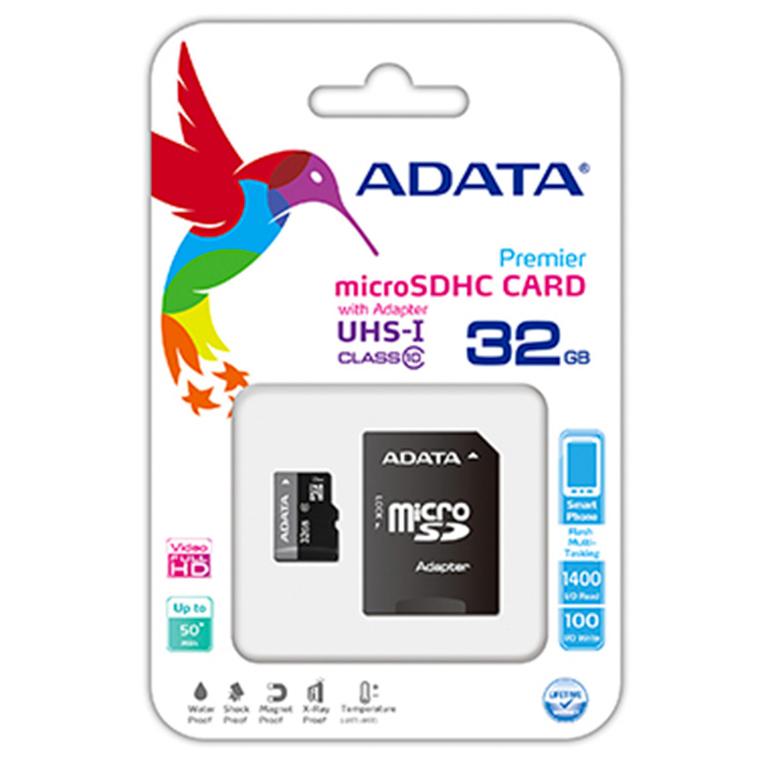 TARJETA MEMORIA ADATA MICRO SDHC 32 GB