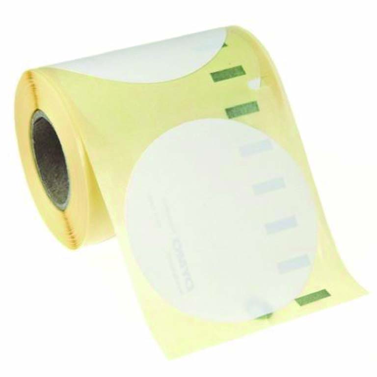 ETIQUETAS TÉRMICAS LABELWRITER 57MM DIÁMETRO BLANCO PAPEL 160 UNIDADES