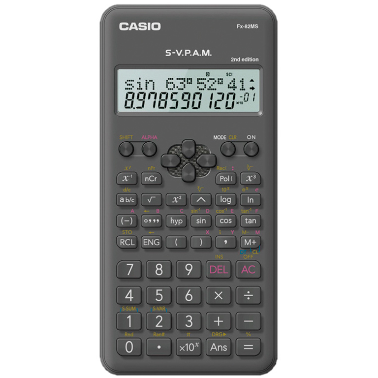 CALCULADORA CIENTÍFICA CASIO FX-82MS II