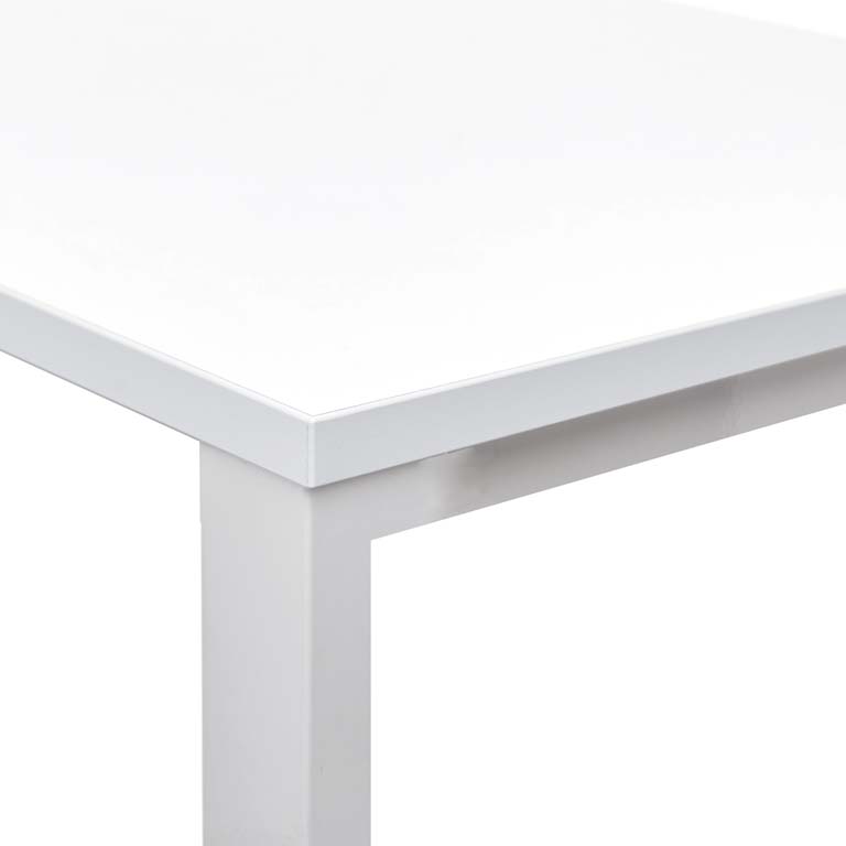 MESA ROCADA LÍNEA TOTAL 140X80CM BLANCO COLOR BLANCO
