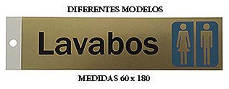 CARTEL ORO 60X180 PELIGRO