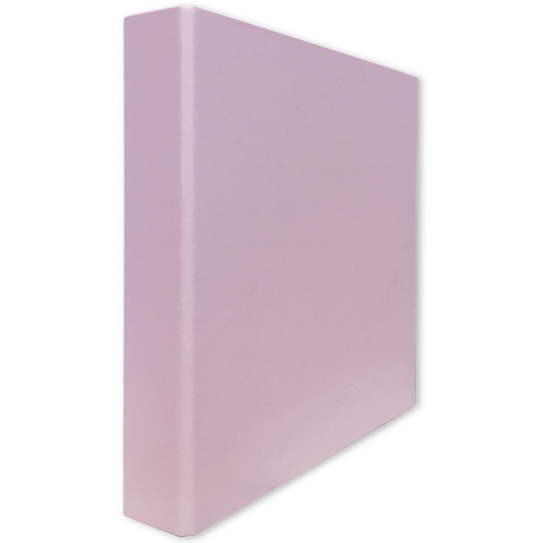 CARPETA ANILLAS PLUS OFFICE FOLIO CARTÓN FORRADO PP 4/40MM ROSA PASTEL