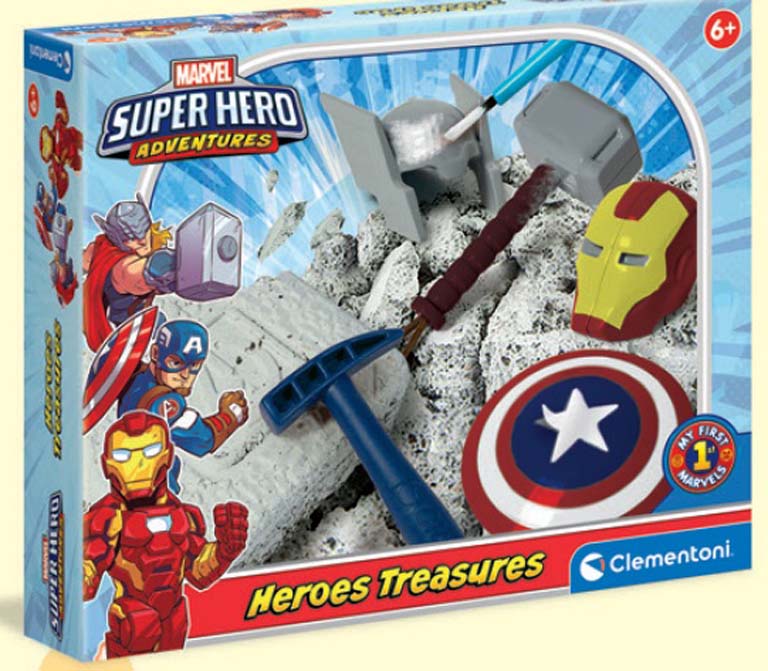 SUPER HEROES CAZA TESOROS