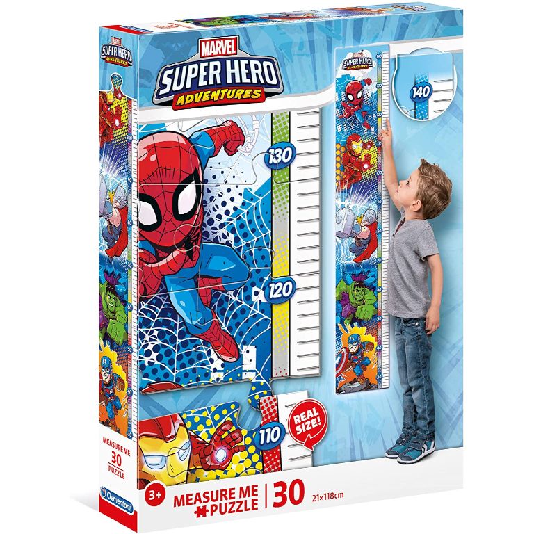 PUZZLE 30 PIEZAS METRO SUPER HERO MARVEL