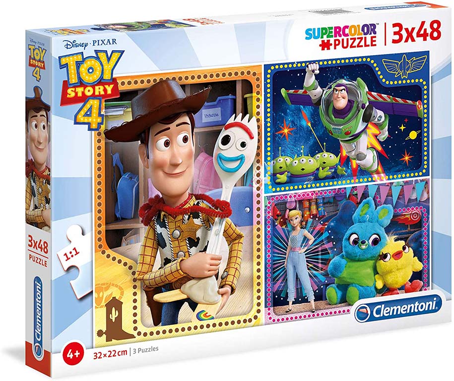 PUZZLE 3X48 PIEZAS TOY STORY 4