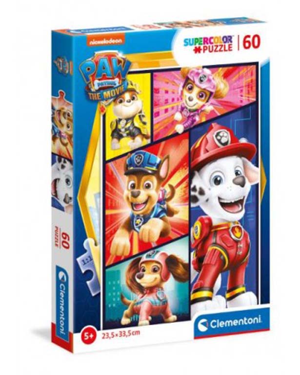 PUZZLE 60 PIEZAS PATRULLA CANINA