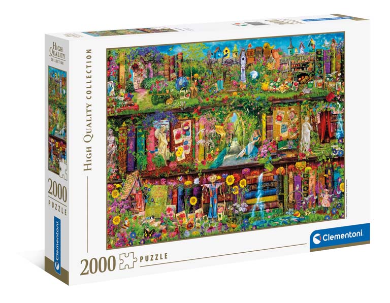 PUZZLE 2000 PIEZAS THE GARDEN SHELF