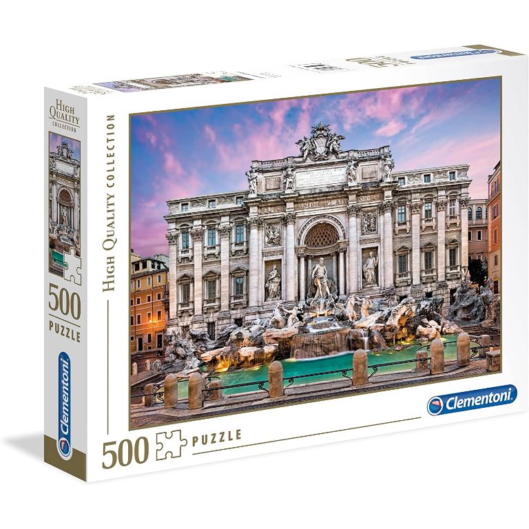 PUZZLE 500 PIEZAS FONTANA DE TREVI