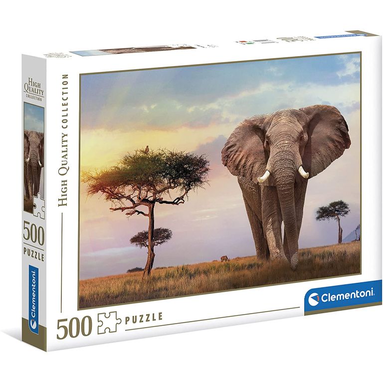 PUZZLE 500 PIEZAS PUESTA DE SOL EN AFRICA