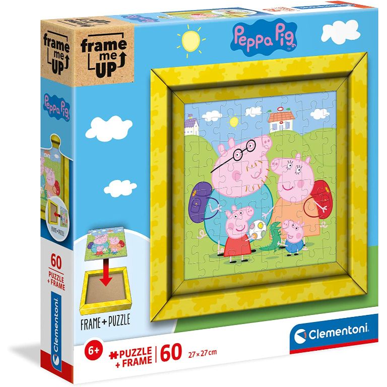 PUZZLE 60 PIEZAS FRAME ME UP PEPPA PIG