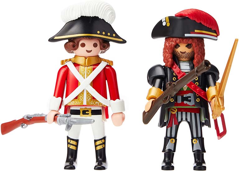 PLAYMOBIL PIRATA Y SOLDADO 70273