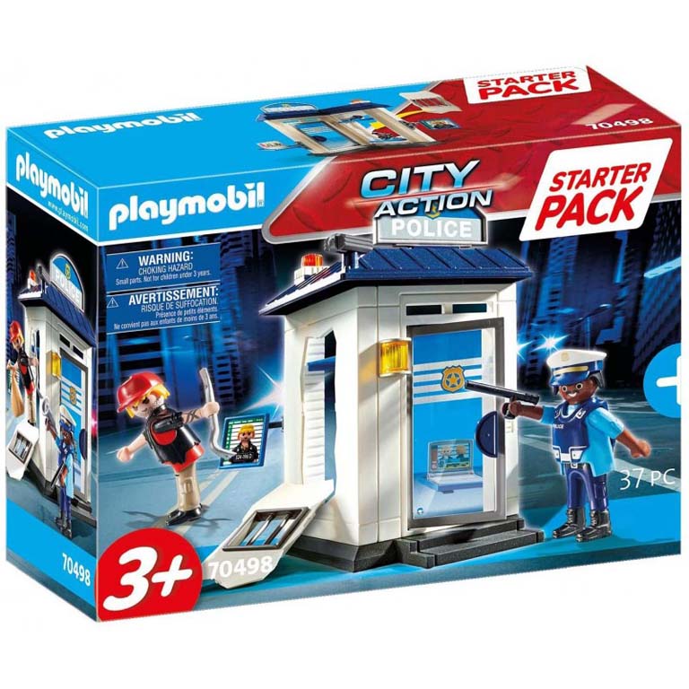 PLAYMOBIL STARTER PACK POLICIA70498