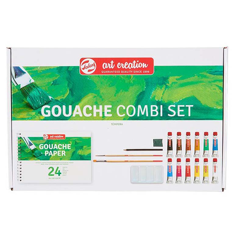 SET TÉMPERA TALENS 12 ML / 12 COLORES
