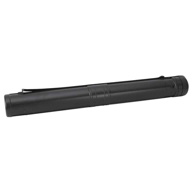 TUBO PORTAPLANOS PLUS OFFICE 70 - 130 CM. CON BANDOLERA NEGRO