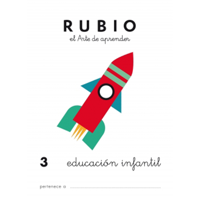 CUADERNO RUBIO EDUCACIÓN INFANTIL 3 A5