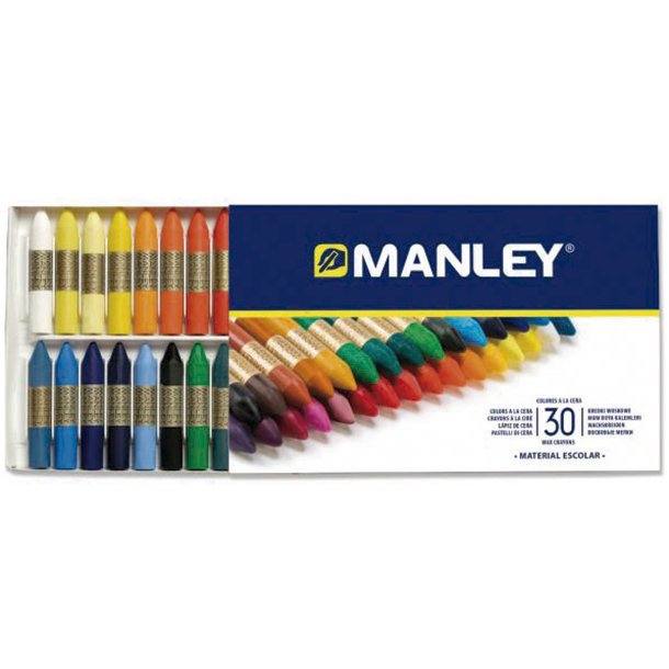 CERAS BLANDAS MANLEY 30 COLORES
