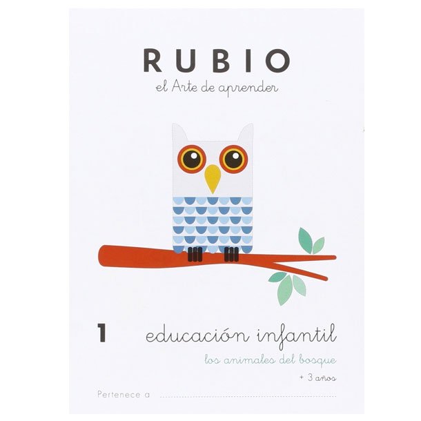CUADERNO RUBIO EDUCACIÓN INFANTIL 1 A5