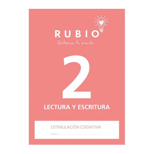 CUADERNO RUBIO ESTIMULACIÓN CREATIVA LECTURA Y ESCRITURA 2 A4