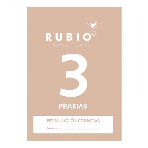 CUADERNO RUBIO ESTIMULACIÓN CREATIVA PRÁXIS 3 A4