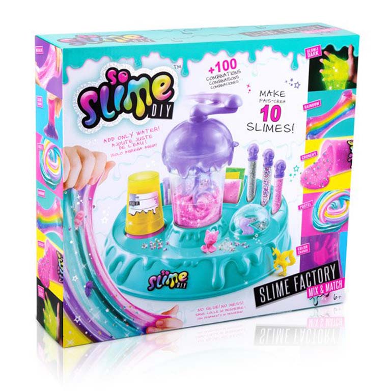 SET DE MANUALIDADES SLIME FACTORY MIX & MATCH