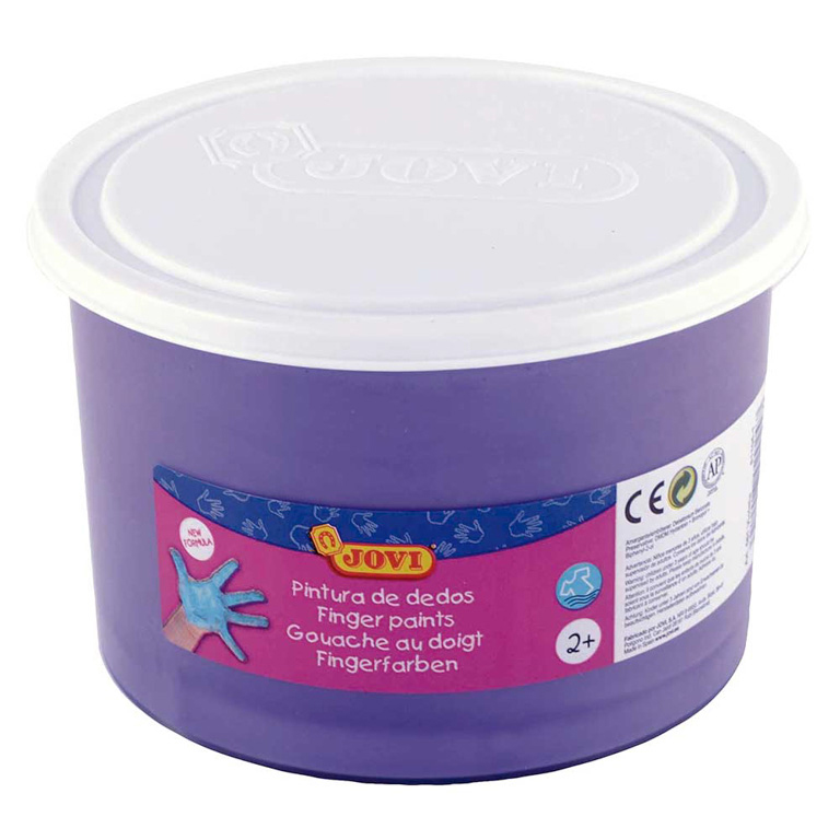 PINTURA DE DEDOS JOVI BOTE 500ML COLOR VIOLETA