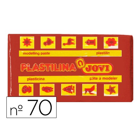 PLASTILINA JOVI PEQUEÑA 50 GR COLOR MARRÓN