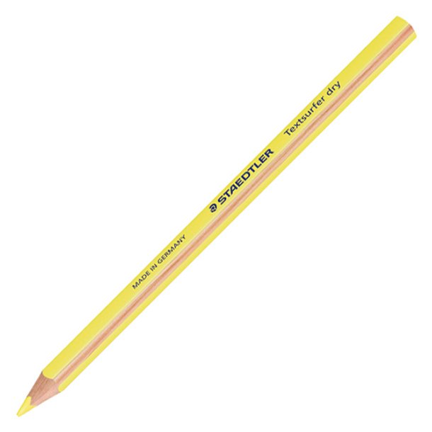 MARCADOR LAPIZ ESPECIAL STAEDTLER TEXTSURFER FLUOR AMARILLO