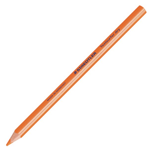 MARCADOR LAPIZ ESPECIAL STAEDTLER TEXTSURFER FLUOR NARANJA