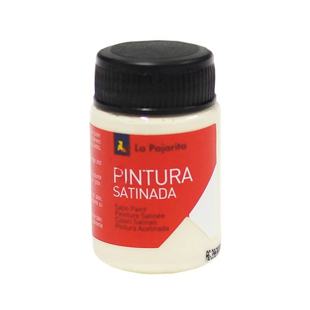 TEMPERA LATEX SATINADA LA PAJARITA BOTE 35 ML COLOR MARFIL