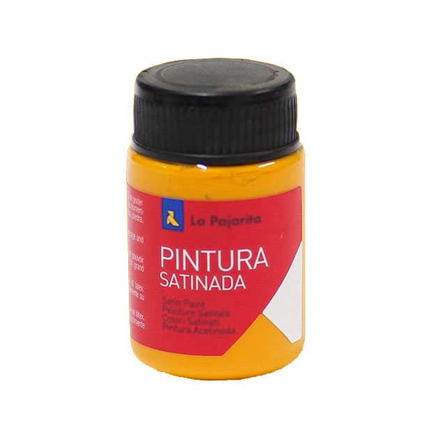 TEMPERA LATEX SATINADA LA PAJARITA BOTE 35ML COLOR CALABAZA