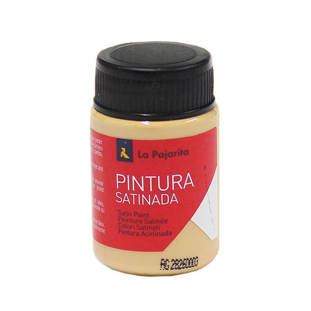 TEMPERA LATEX SATINADA LA PAJARITA BOTE 35ML COLOR SIENA CLARO