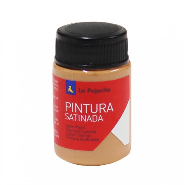 TEMPERA LATEX SATINADA LA PAJARITA BOTE 35ML COLOR SIENA OSCURO