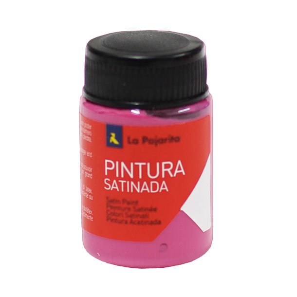 TEMPERA LATEX SATINADA LA PAJARITA BOTE 35ML. COLOR MAGENTA