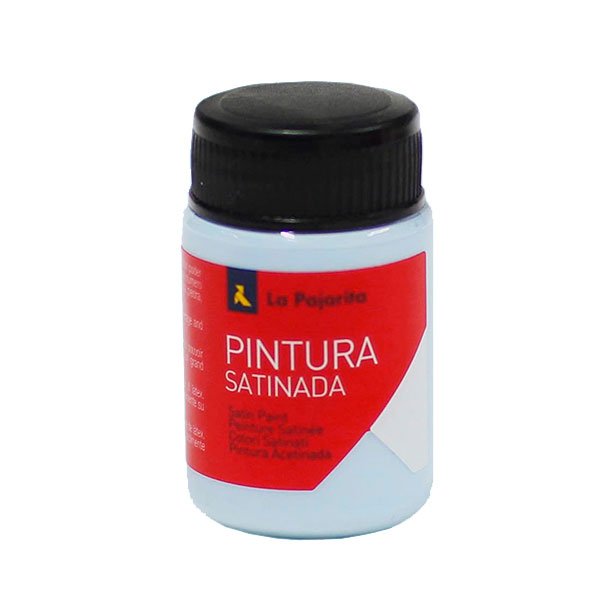 TEMPERA LATEX SATINADA LA PAJARITA BOTE 35ML. COLOR AZUL PASTEL